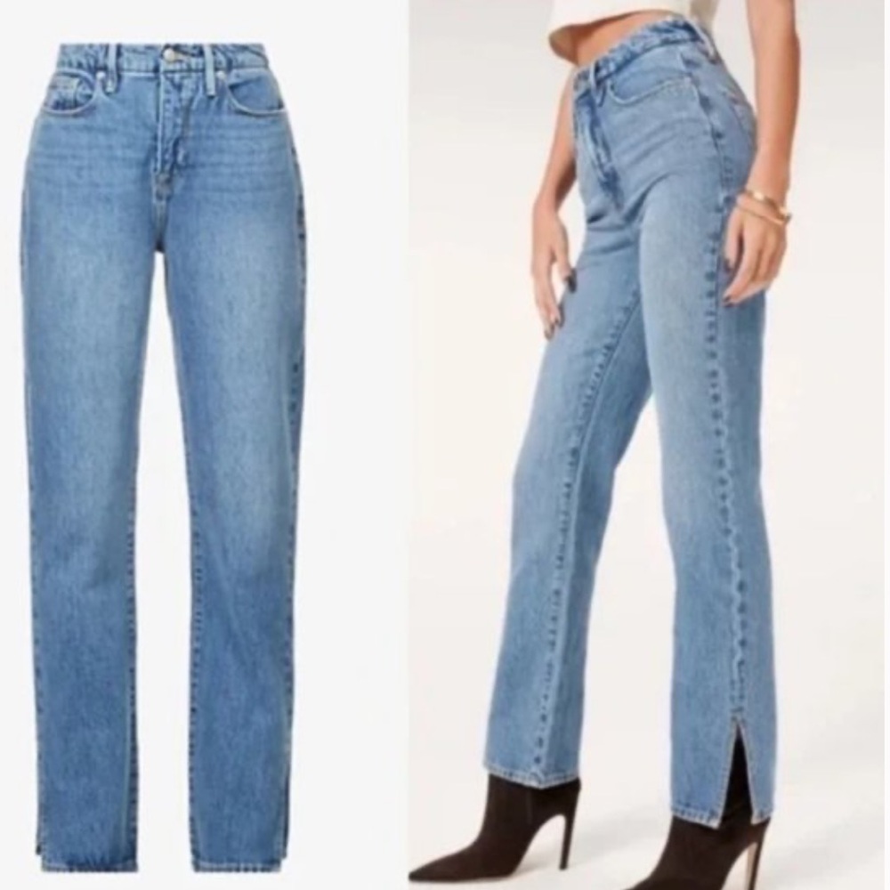 Good American GOOD BOY JEAN 2 Size 26 Women